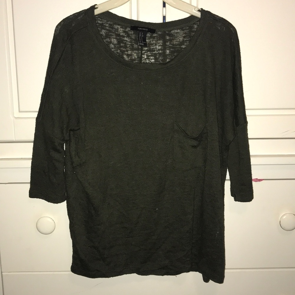 Green shirt